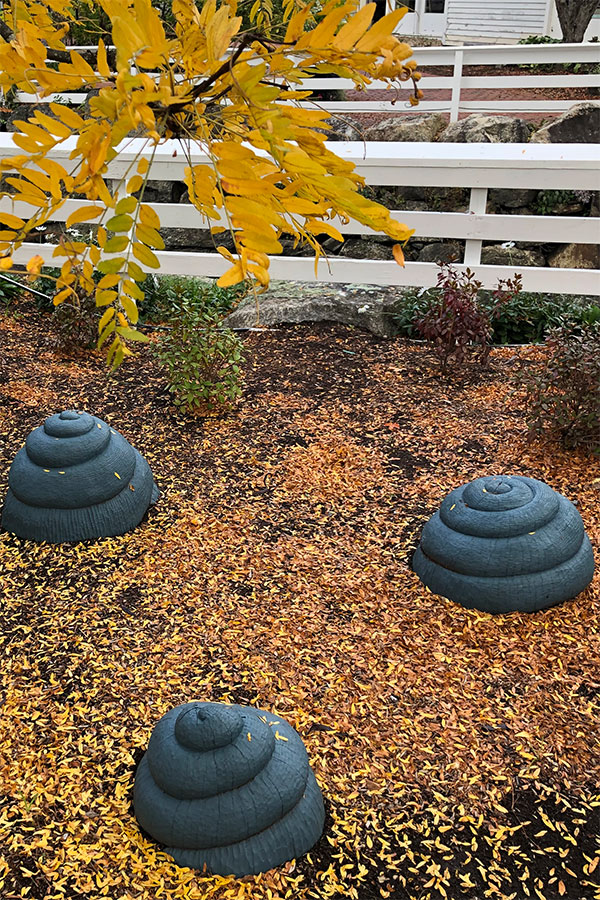 Blue Gastropods - Outdoor Sculptures